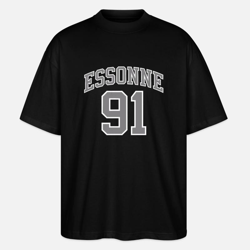 Essonne 91 - T-shirt bio Blaster 2.0 coupe oversize Stanley/Stella Unisexe - noir