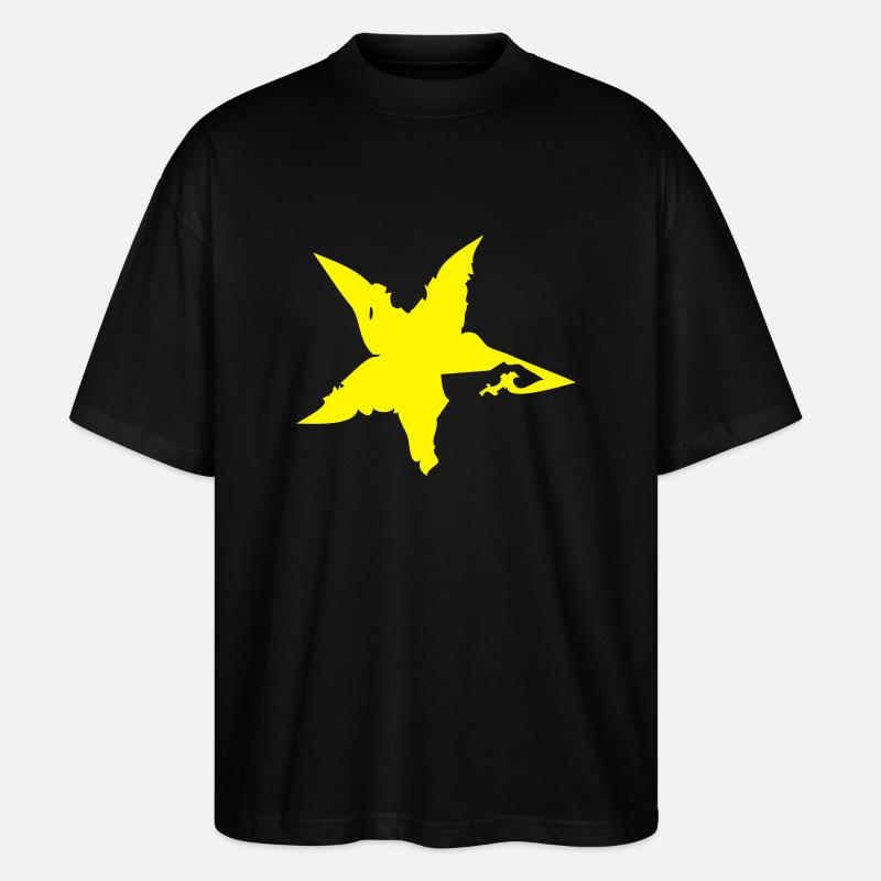 Stern - Stanley/Stella Oversized Unisex Bio T-Shirt Blaster 2.0 - Schwarz