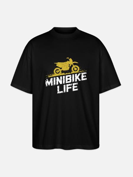 Small bikes, big passion - Stanley/Stella Oversized Unisex Organic T-shirt Blaster 2.0 - black