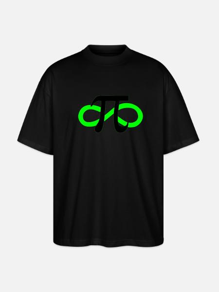 L’infini - T-shirt bio Blaster 2.0 coupe oversize Stanley/Stella Unisexe - noir