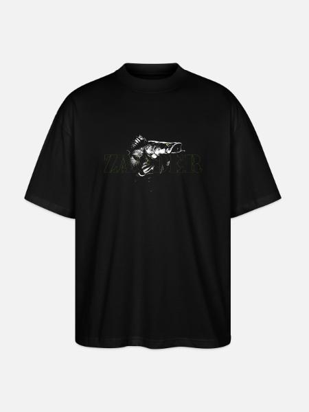fishing2 - Stanley/Stella Oversized Unisex Bio T-Shirt Blaster 2.0 - Schwarz