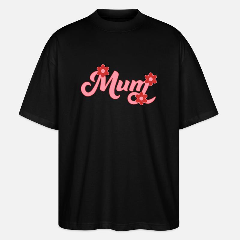 Swoosh Mama - Stanley/Stella Oversized Unisex Bio T-Shirt Blaster 2.0 - Schwarz