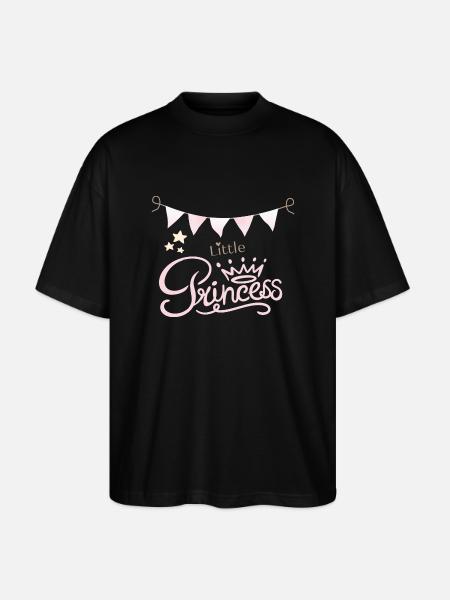 Little Princess - Stanley/Stella Oversized Unisex Bio T-Shirt Blaster 2.0 - Schwarz
