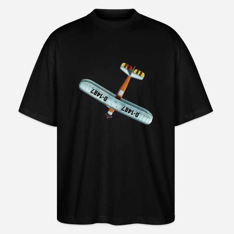 Udet Flieger 02 - T-shirt bio Blaster 2.0 coupe oversize Stanley/Stella Unisexe - noir