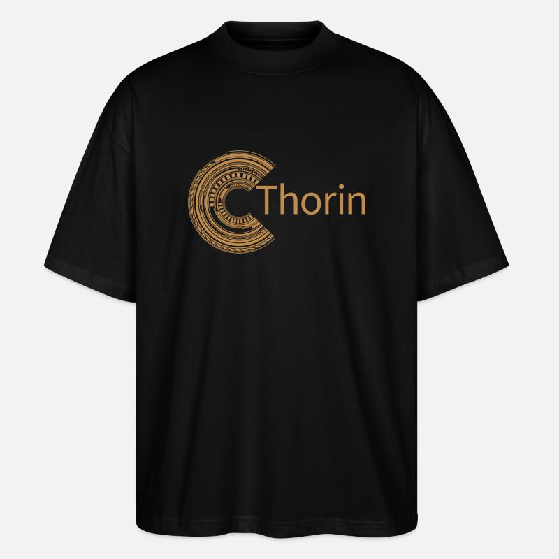 Pour Thorin - T-shirt bio Blaster 2.0 coupe oversize Stanley/Stella Unisexe - noir