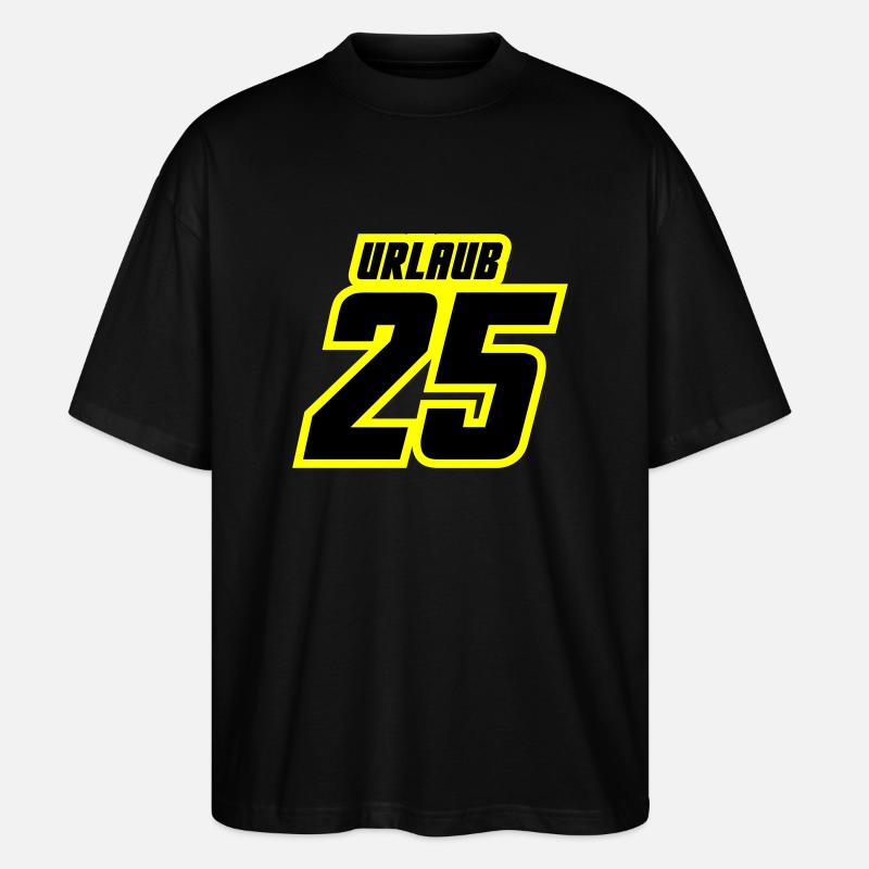Maillot vacances 2025 - T-shirt bio Blaster 2.0 coupe oversize Stanley/Stella Unisexe - noir