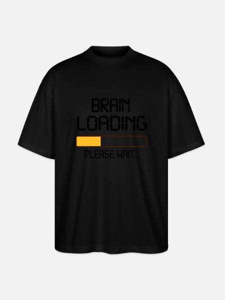 brain loading - T-shirt bio Blaster 2.0 coupe oversize Stanley/Stella Unisexe - noir