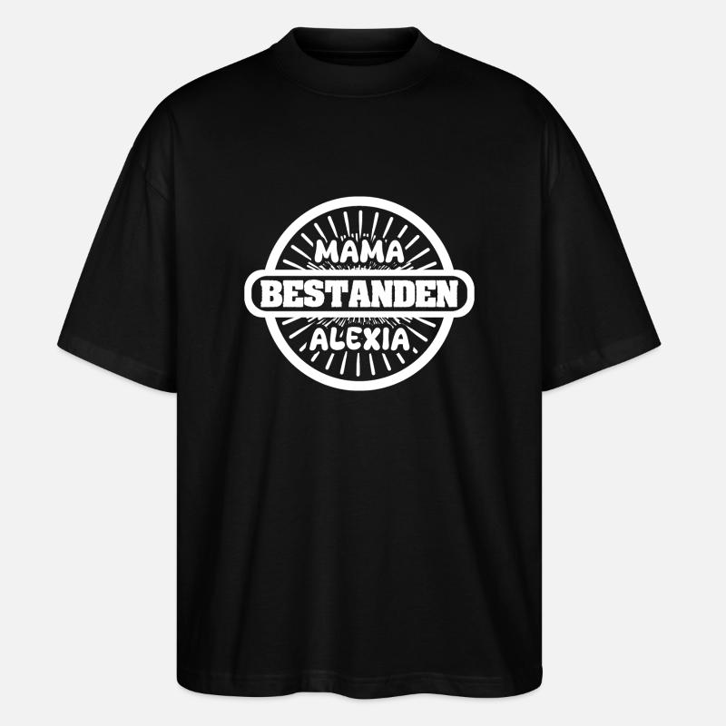 Gift for Alexia - Stanley/Stella Oversized Unisex Organic T-shirt Blaster 2.0 - black