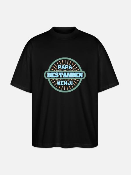 Kenji - Stanley/Stella Oversized Unisex Bio T-Shirt Blaster 2.0 - Schwarz