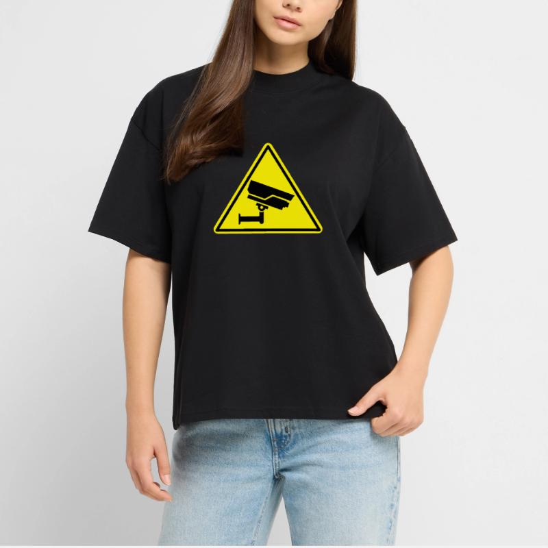caméra de sécurité caméra de sécurité T-shirt bio Blaster 2.0 coupe oversize Stanley/Stella Unisexe