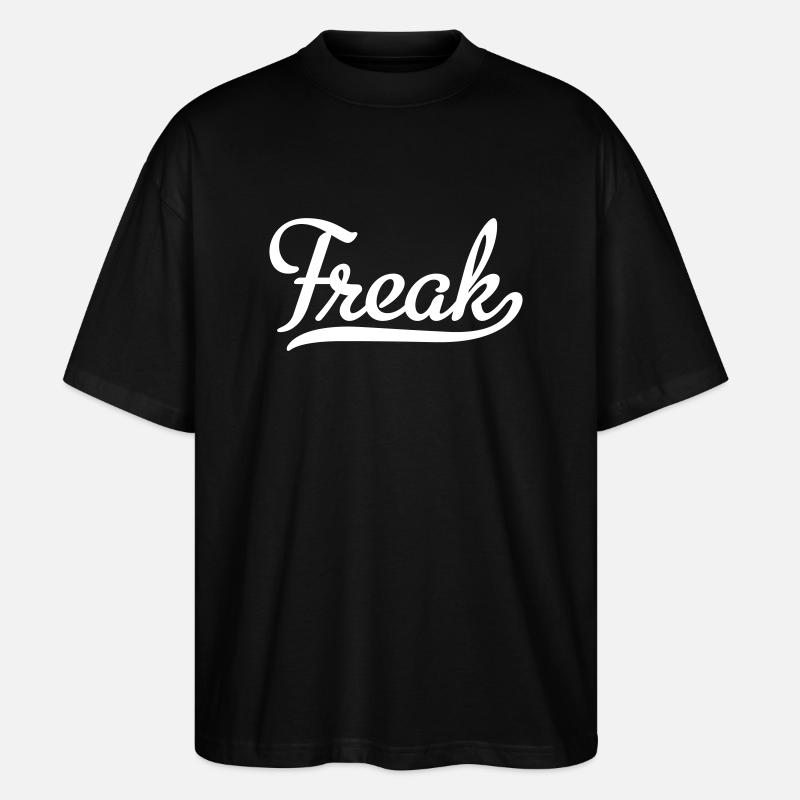 Freak - Stanley/Stella Oversized Unisex Bio T-Shirt Blaster 2.0 - Schwarz