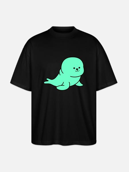 robbe - Stanley/Stella Oversized Unisex Bio T-Shirt Blaster 2.0 - Schwarz