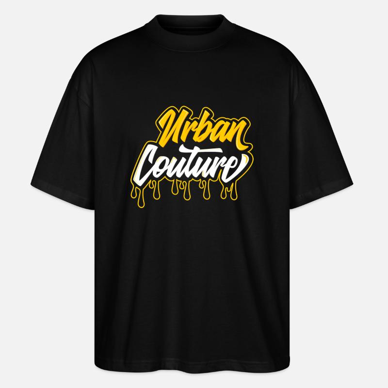 Urban Couture Édition Limitée - T-shirt bio Blaster 2.0 coupe oversize Stanley/Stella Unisexe - noir
