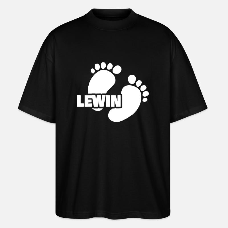 Levin comme naissance - T-shirt bio Blaster 2.0 coupe oversize Stanley/Stella Unisexe - noir