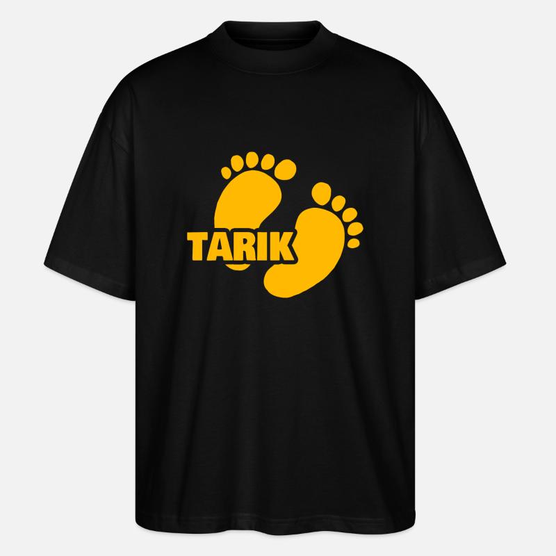 Tarik - Stanley/Stella Oversized Unisex Bio T-Shirt Blaster 2.0 - Schwarz