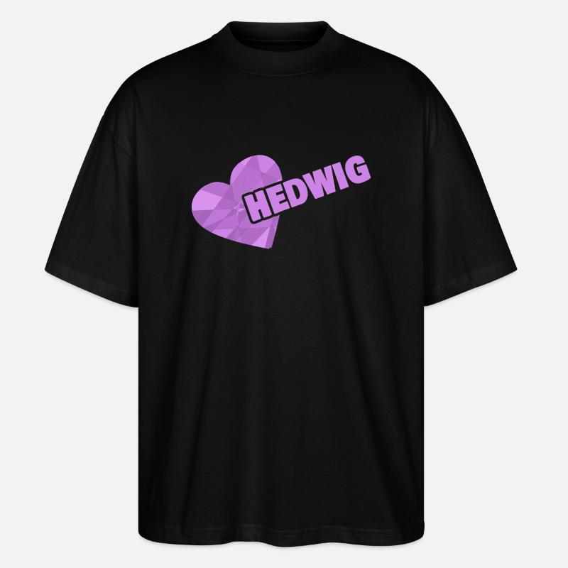 Hedwig - Stanley/Stella Oversized Unisex Organic T-shirt Blaster 2.0 - black