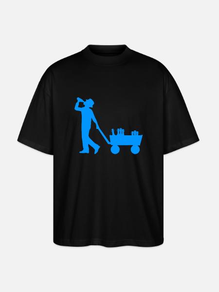 Father’s Day - Stanley/Stella Oversized Unisex Organic T-shirt Blaster 2.0 - black