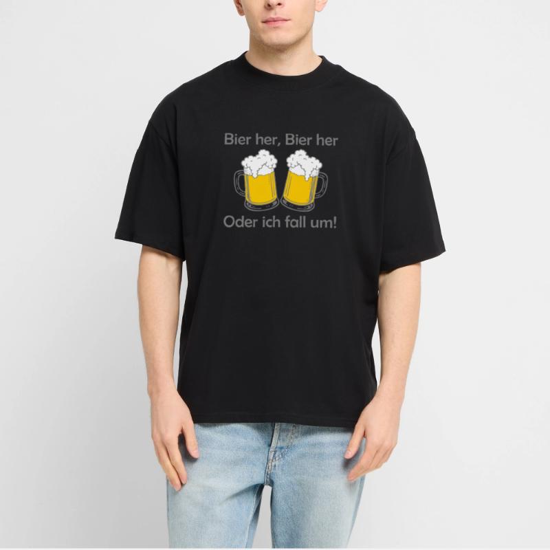 Bees here, Bees here - oder ich fall um! Stanley/Stella Oversized Unisex Organic T-shirt Blaster 2.0