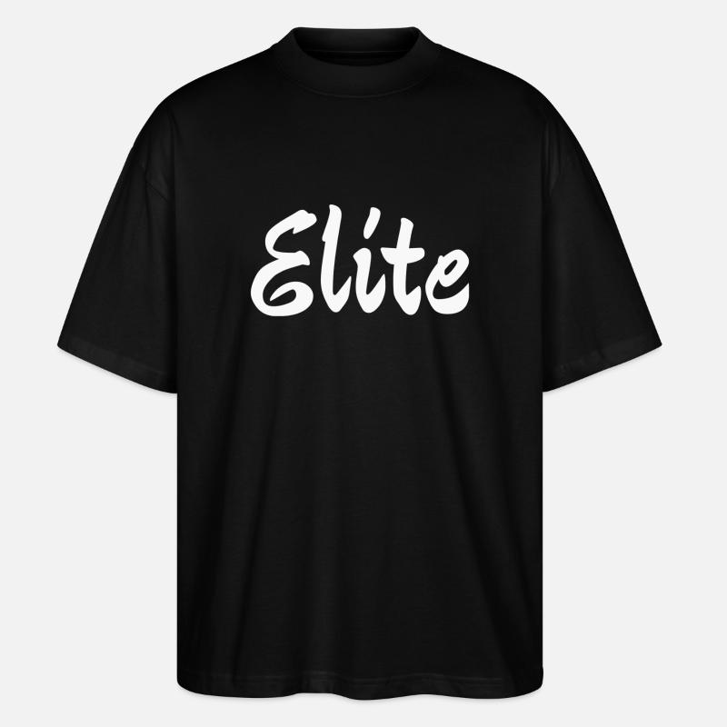 Elite - Stanley/Stella Oversized Unisex Bio T-Shirt Blaster 2.0 - Schwarz