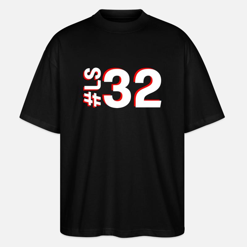 LS32 - Stanley/Stella Oversized Unisex Bio T-Shirt Blaster 2.0 - Schwarz