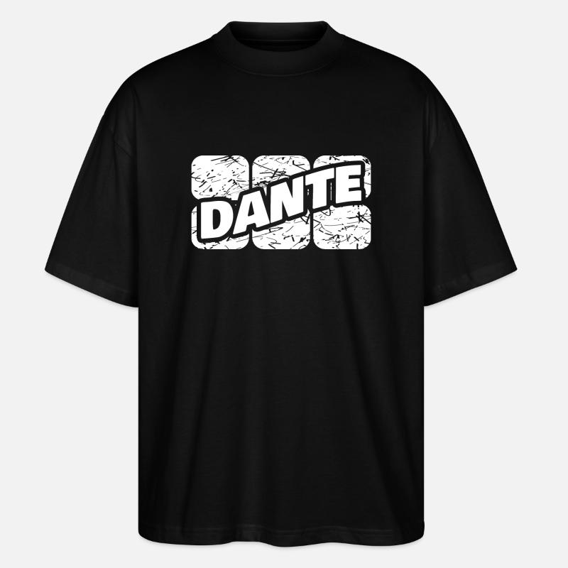 Dante - Stanley/Stella Oversized Unisex Bio T-Shirt Blaster 2.0 - Schwarz