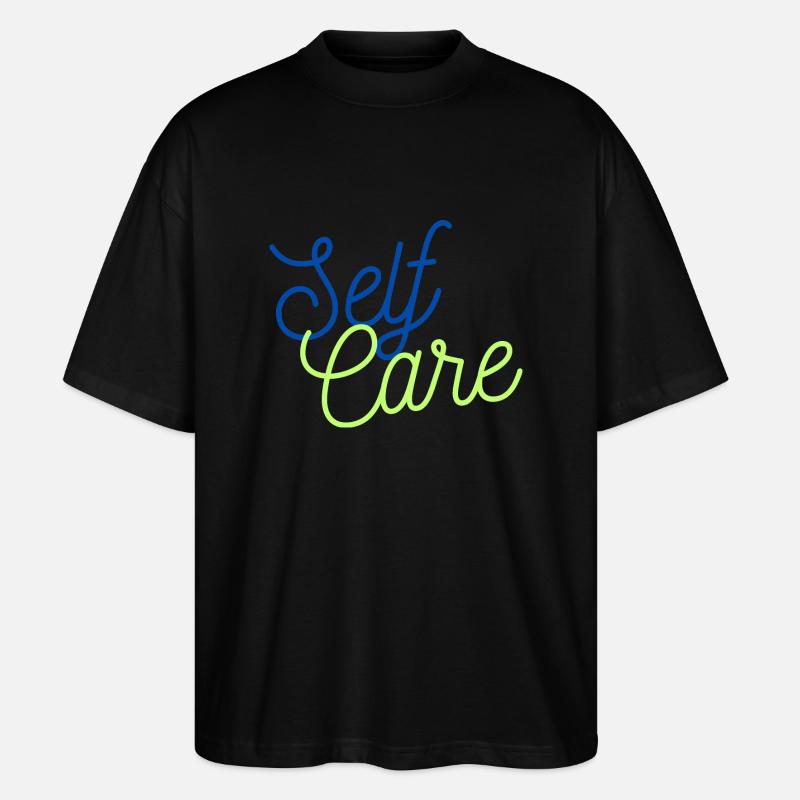 SelfCare - Stanley/Stella Oversized Unisex Bio T-Shirt Blaster 2.0 - Schwarz