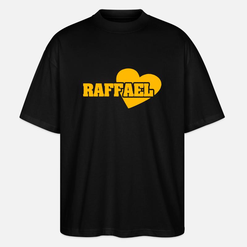 Raphael - Stanley/Stella Oversized Unisex Organic T-shirt Blaster 2.0 - black