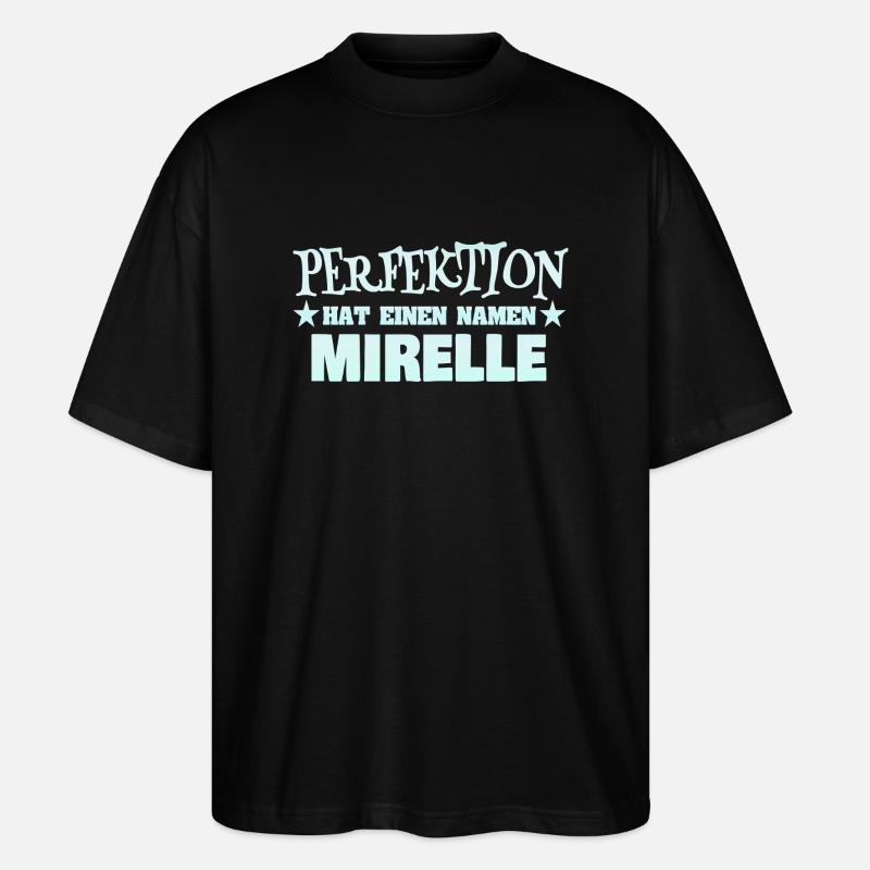 Mirelle - Stanley/Stella Oversized Unisex Bio T-Shirt Blaster 2.0 - Schwarz