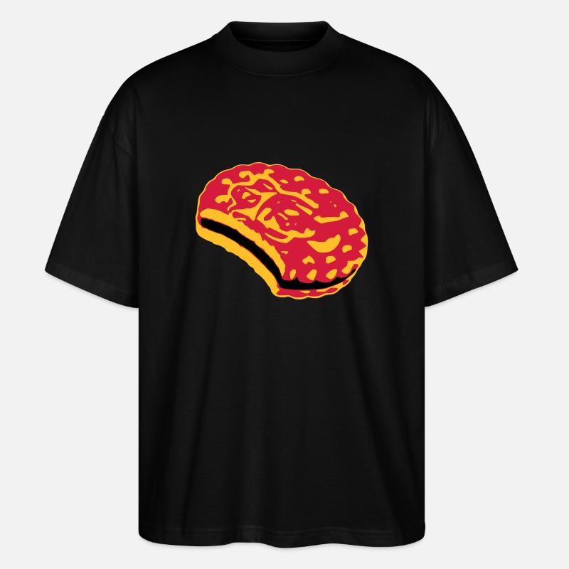 Keks - Stanley/Stella Oversized Unisex Bio T-Shirt Blaster 2.0 - Schwarz