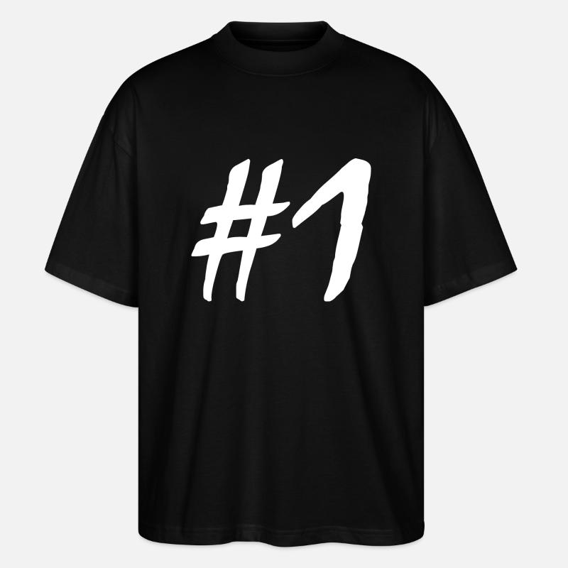 #1 - Stanley/Stella Oversized Unisex Bio T-Shirt Blaster 2.0 - Schwarz