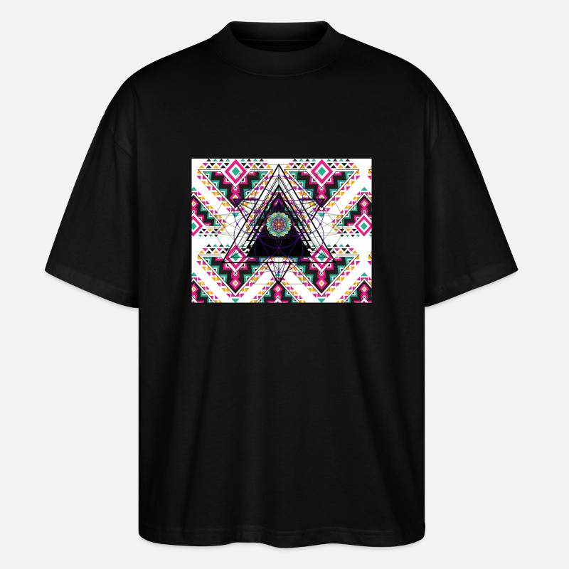4 4 Original - Stanley/Stella Oversized Unisex Bio T-Shirt Blaster 2.0 - Schwarz