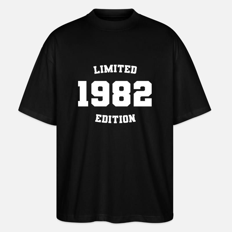 Limitierte Auflage 1982 - Stanley/Stella Oversized Unisex Bio T-Shirt Blaster 2.0 - Schwarz