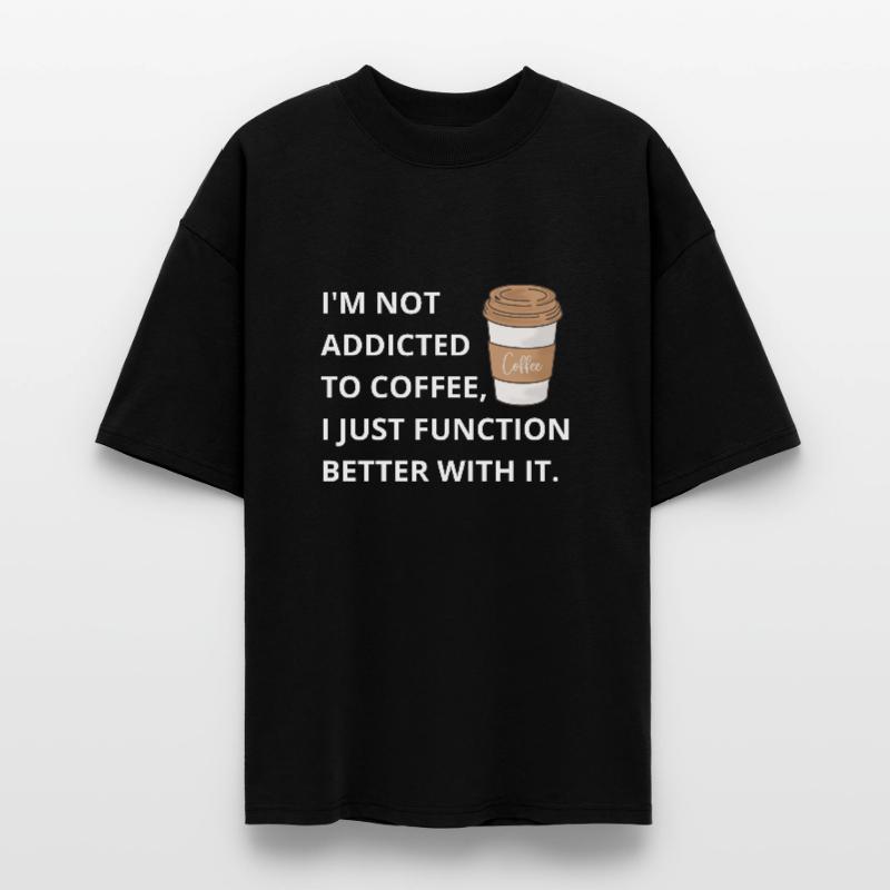 Coffee: Enhancing Functionality, One Cup at a Time Stanley/Stella Oversized Unisex Organic T-shirt Blaster 2.0