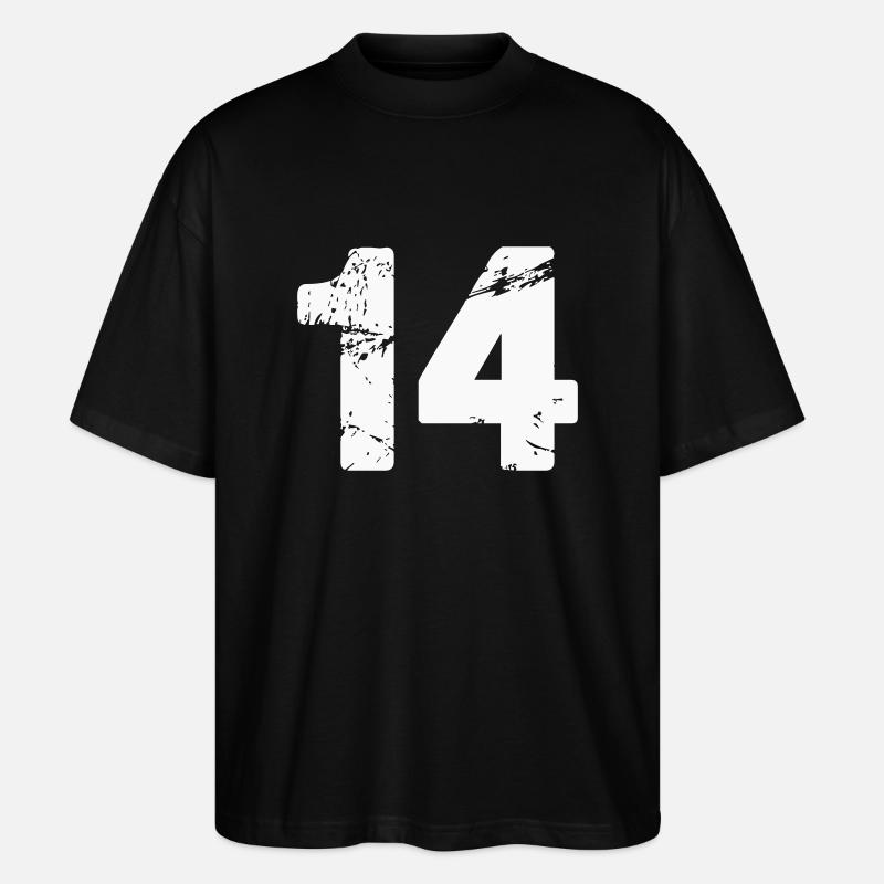 14 - Stanley/Stella Oversized Unisex Bio T-Shirt Blaster 2.0 - Schwarz