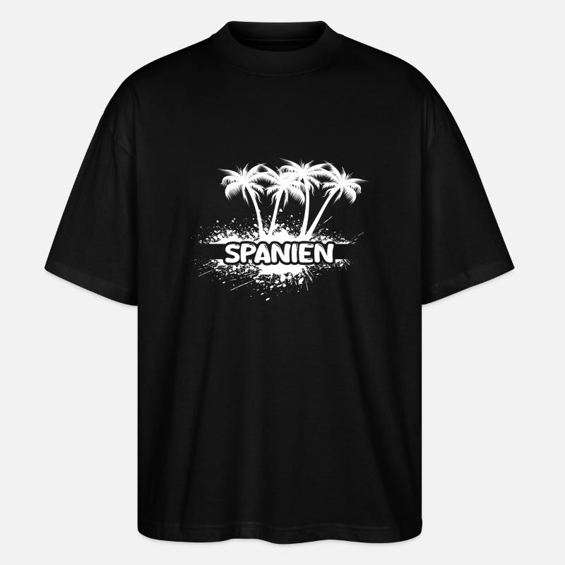 Espagne - T-shirt bio Blaster 2.0 coupe oversize Stanley/Stella Unisexe - noir