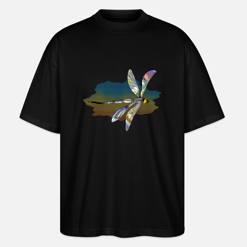 Libellule - T-shirt bio Blaster 2.0 coupe oversize Stanley/Stella Unisexe - noir