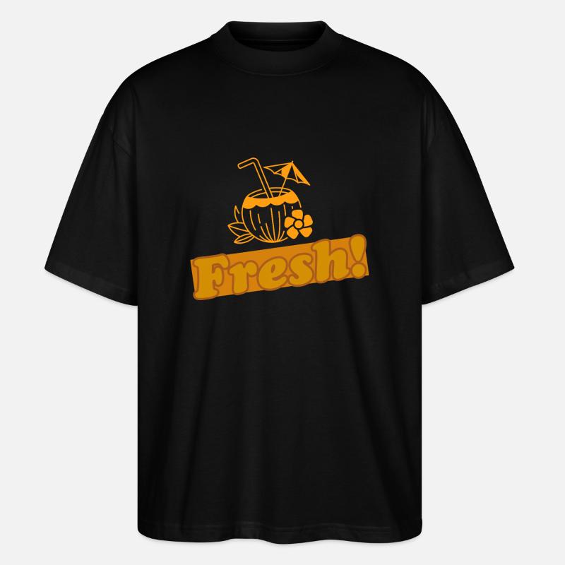 Fresh! 5.0 - Stanley/Stella Oversized Unisex Bio T-Shirt Blaster 2.0 - Schwarz