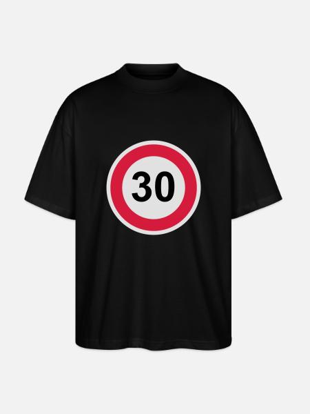 30 - Stanley/Stella Oversized Unisex Bio T-Shirt Blaster 2.0 - Schwarz