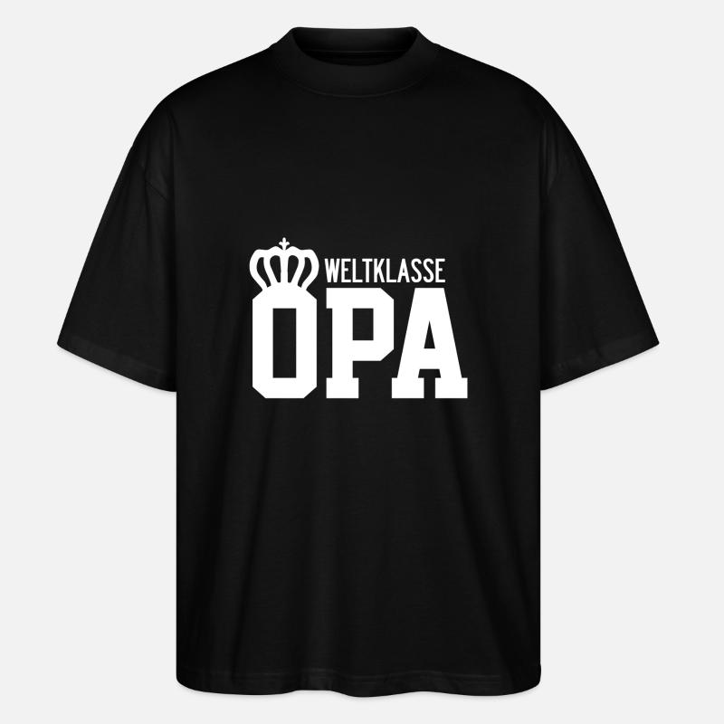 OPA - Stanley/Stella Oversized Unisex Bio T-Shirt Blaster 2.0 - Schwarz
