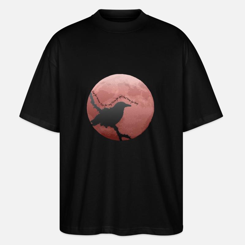 Counting Crows - Stanley/Stella Oversized Unisex Bio T-Shirt Blaster 2.0 - Schwarz