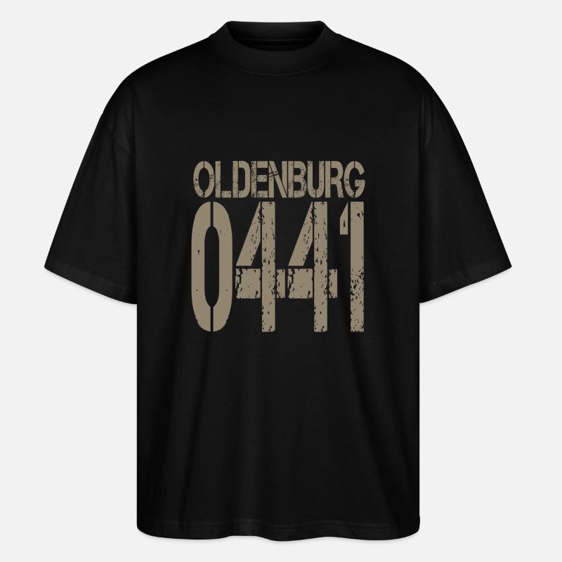 OLDENBURG - Stanley/Stella Oversized Unisex Bio T-Shirt Blaster 2.0 - Schwarz
