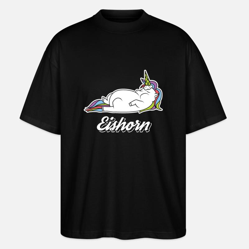 iceHorn - T-shirt bio Blaster 2.0 coupe oversize Stanley/Stella Unisexe - noir