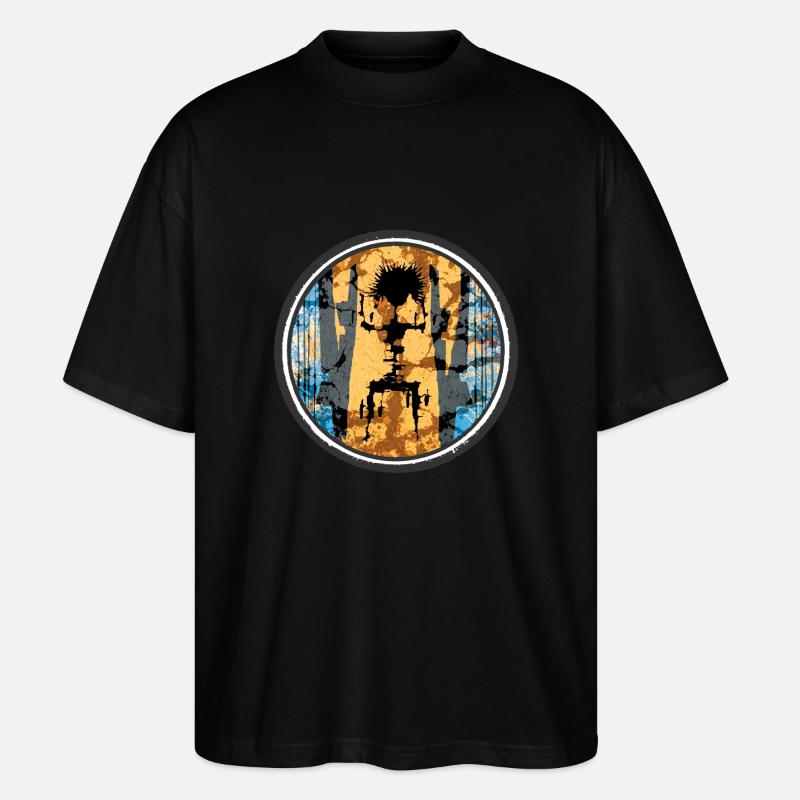 Graffiti Australien - Stanley/Stella Oversized Unisex Bio T-Shirt Blaster 2.0 - Schwarz