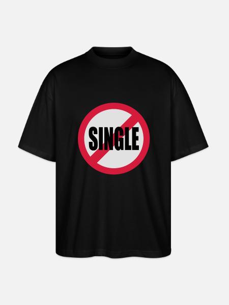 single - Stanley/Stella Oversized Unisex Organic T-shirt Blaster 2.0 - black