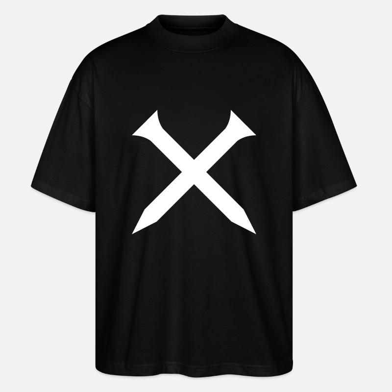 tee de golf - T-shirt bio Blaster 2.0 coupe oversize Stanley/Stella Unisexe - noir