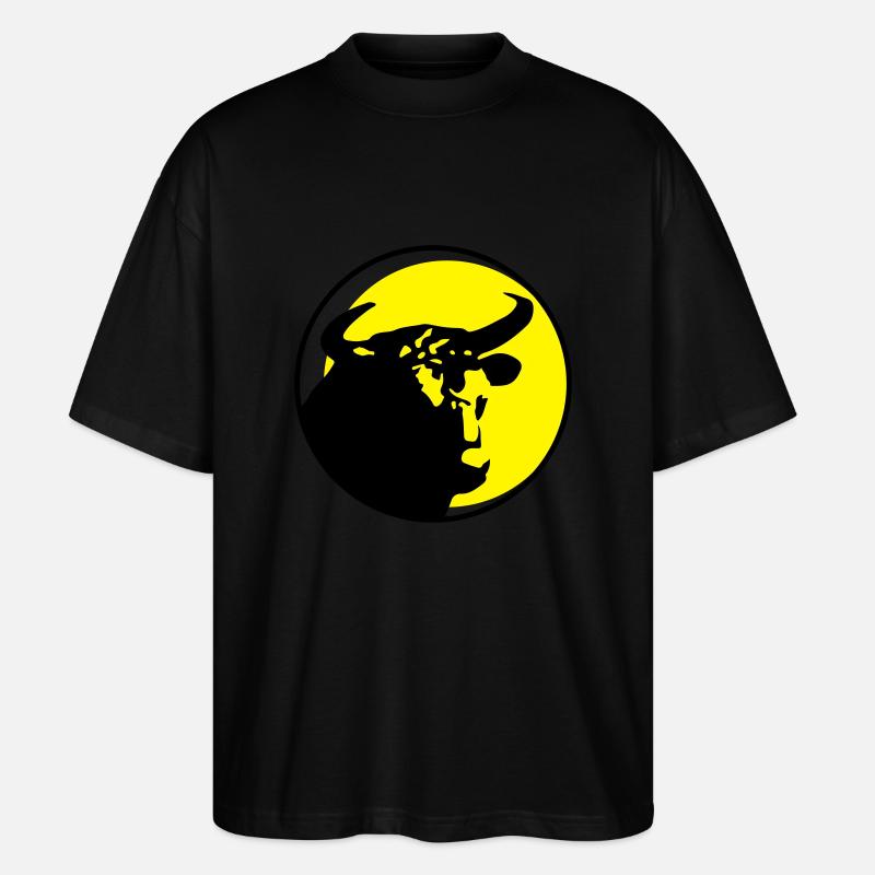 stier - Stanley/Stella Oversized Unisex Bio T-Shirt Blaster 2.0 - Schwarz