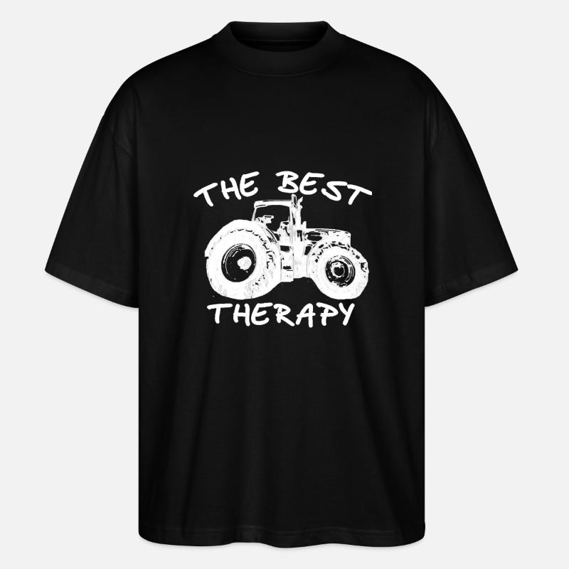 Tractor - Stanley/Stella Oversized Unisex Organic T-shirt Blaster 2.0 - black