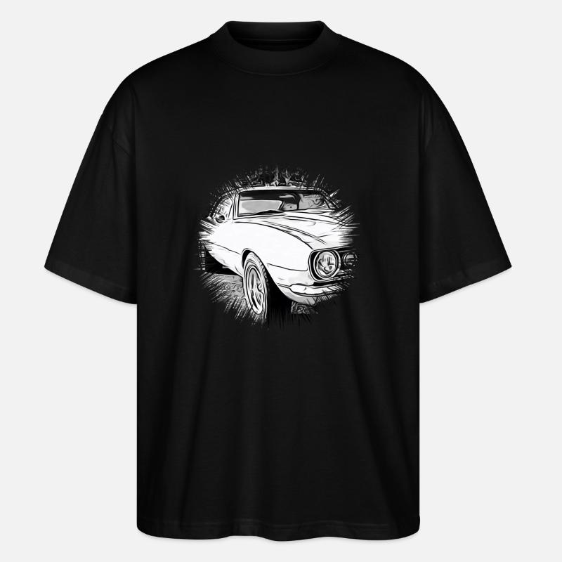 Auto - Stanley/Stella Oversized Unisex Bio T-Shirt Blaster 2.0 - Schwarz