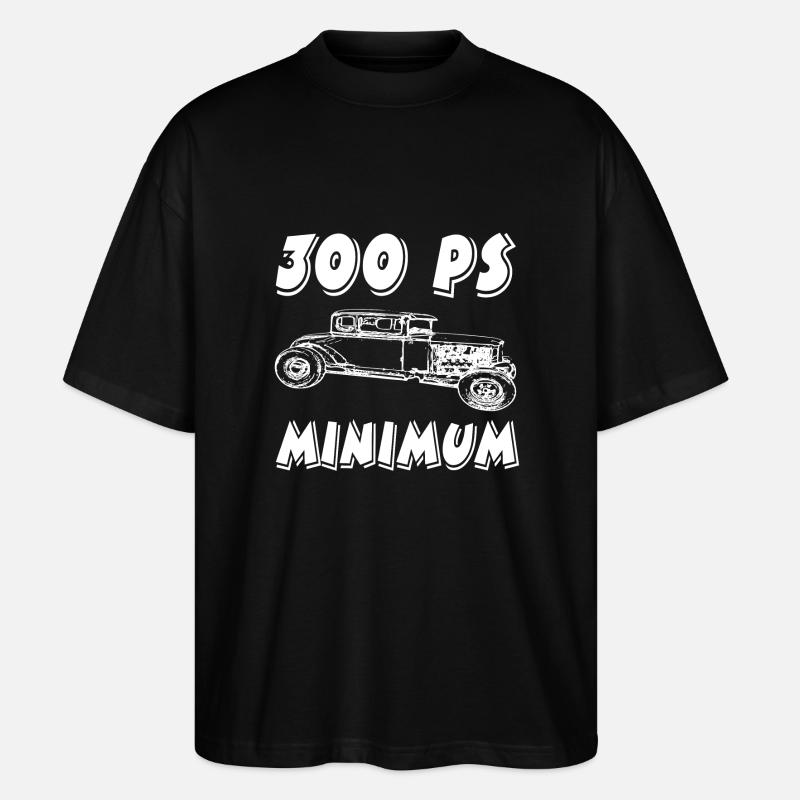 Auto - Stanley/Stella Oversized Unisex Bio T-Shirt Blaster 2.0 - Schwarz