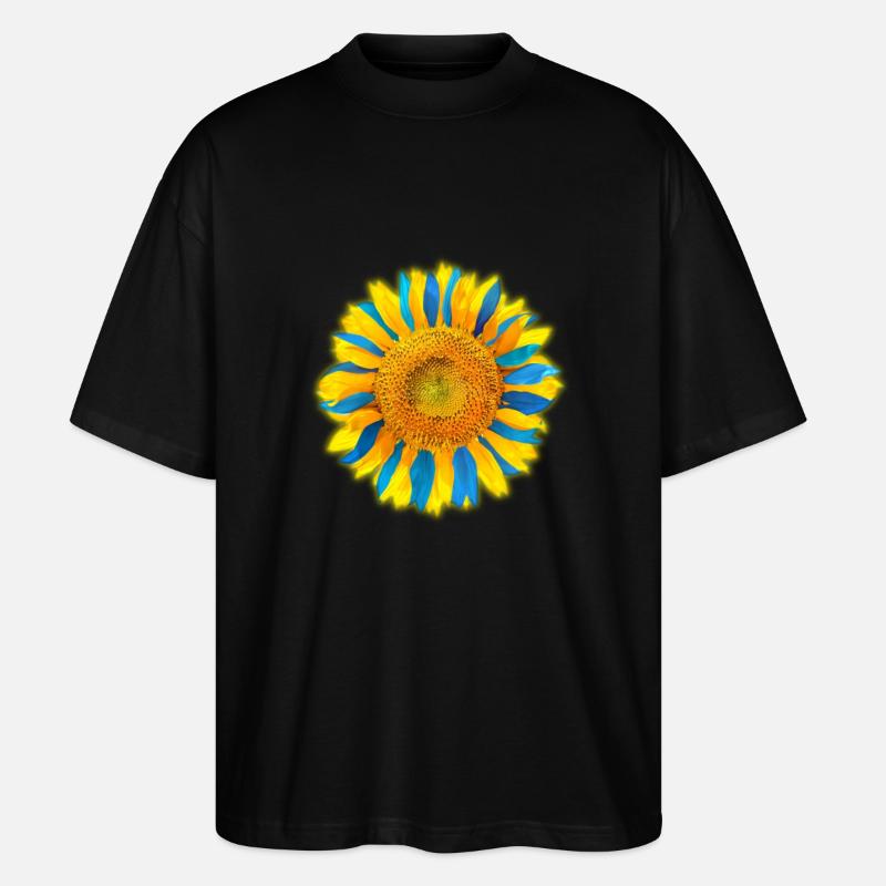 Ukraine4 - Stanley/Stella Oversized Unisex Bio T-Shirt Blaster 2.0 - Schwarz